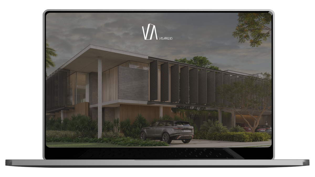 Imagem do ecrã principal do website desenvolvido para a VisArq3D